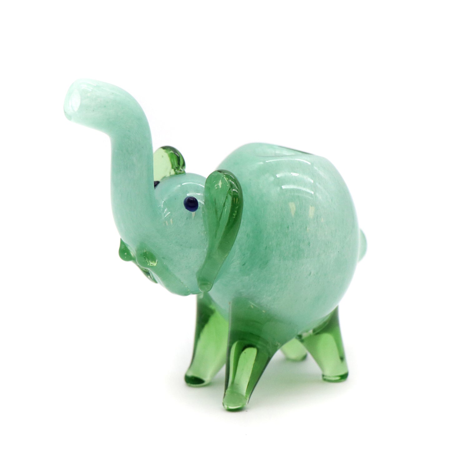 Extra Large 6" Glass Two Tone Elephant - Infyniti Scales