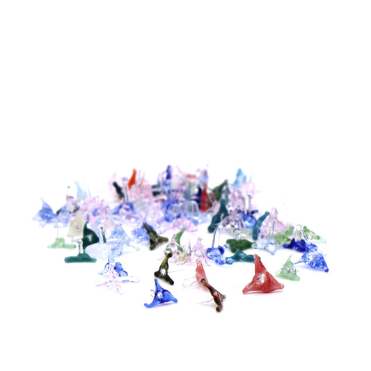 Écrans filtrants en verre dans un pot