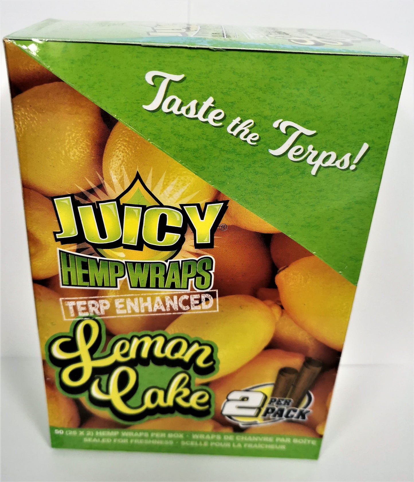 Juicy Jay's Terp Enhanced Wrap- Lemon Cake