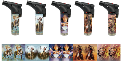 Soul - Torches à imprimés natifs