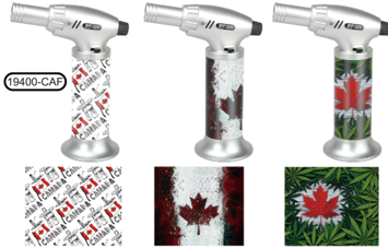 ***Torch Lighter- Canadian Flag Prints