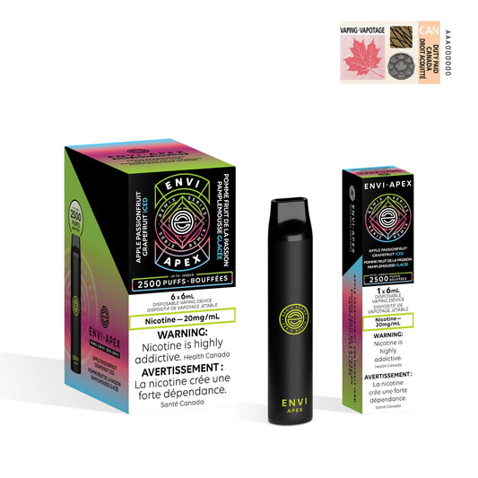 ENVI Jetable Apex - Pomme Passion Pamplemousse Glacé