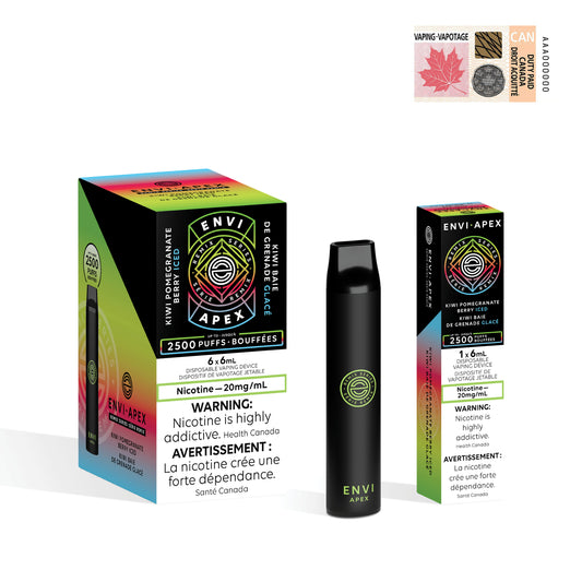ENVI Disposable Apex - Kiwi Pomegranate Berry Iced