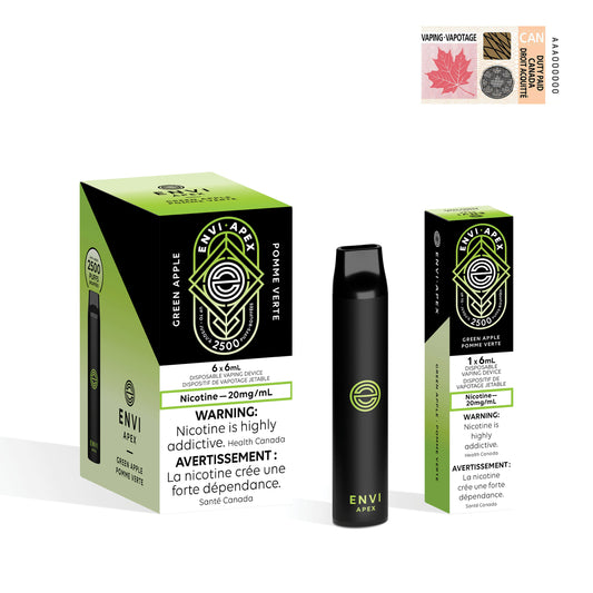 ENVI Jetable Apex - Pomme Verte
