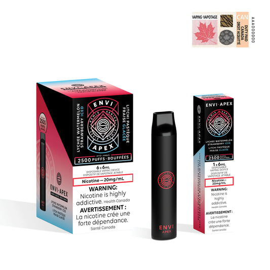 ENVI Jetable Apex - Litchi Pastèque Fraise