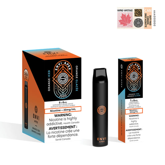 ENVI Jetable Apex - Orange Glacé