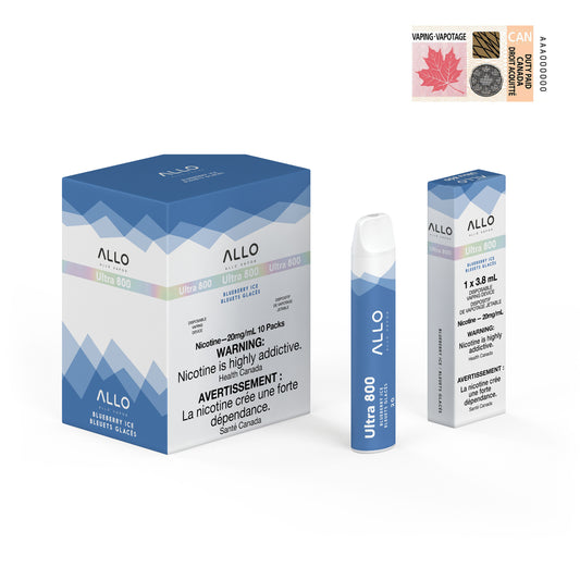 Allo Ultra 800 Disposable - Blueberry Ice