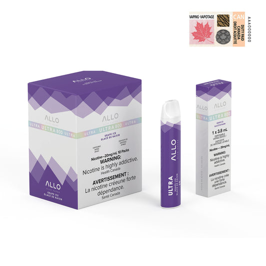 Allo Ultra 800 Disposable - Grape Ice