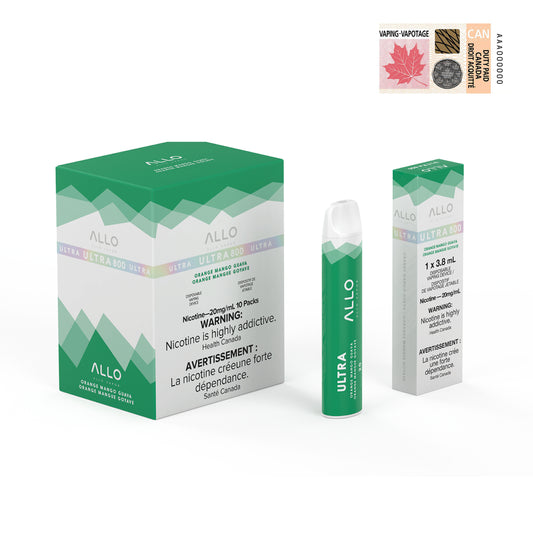 Allo Ultra 800 Disposable - Orange Mango Guava