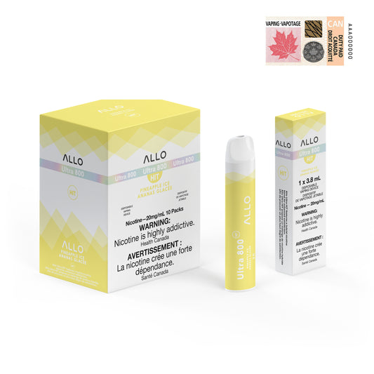 Allo Ultra 800 Disposable - Pineapple