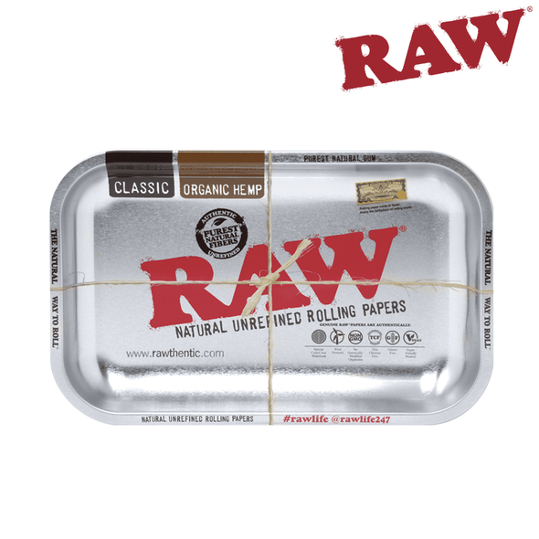 Raw Metal Rolling Tray - Steel