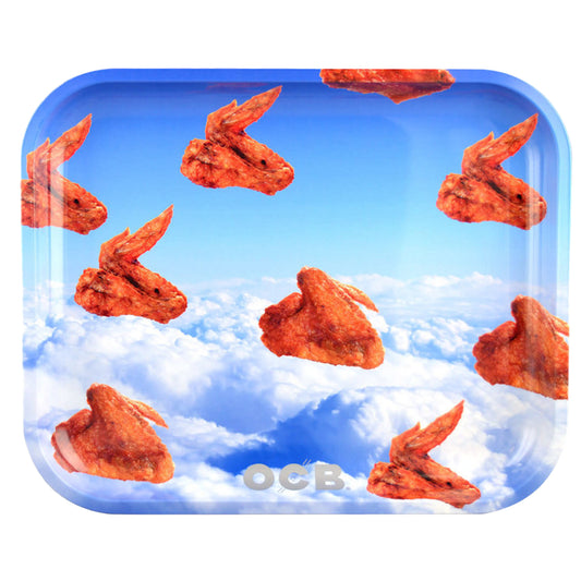 Plateau roulant en métal OCB - Wings Design