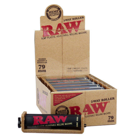 Raw adjustable Hemp Plastic 2 way Rolling Machine