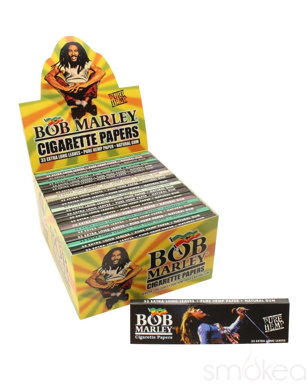 Papiers à cigarettes Bob Marley