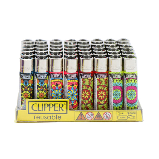 Briquet Clipper - Mandala Classique