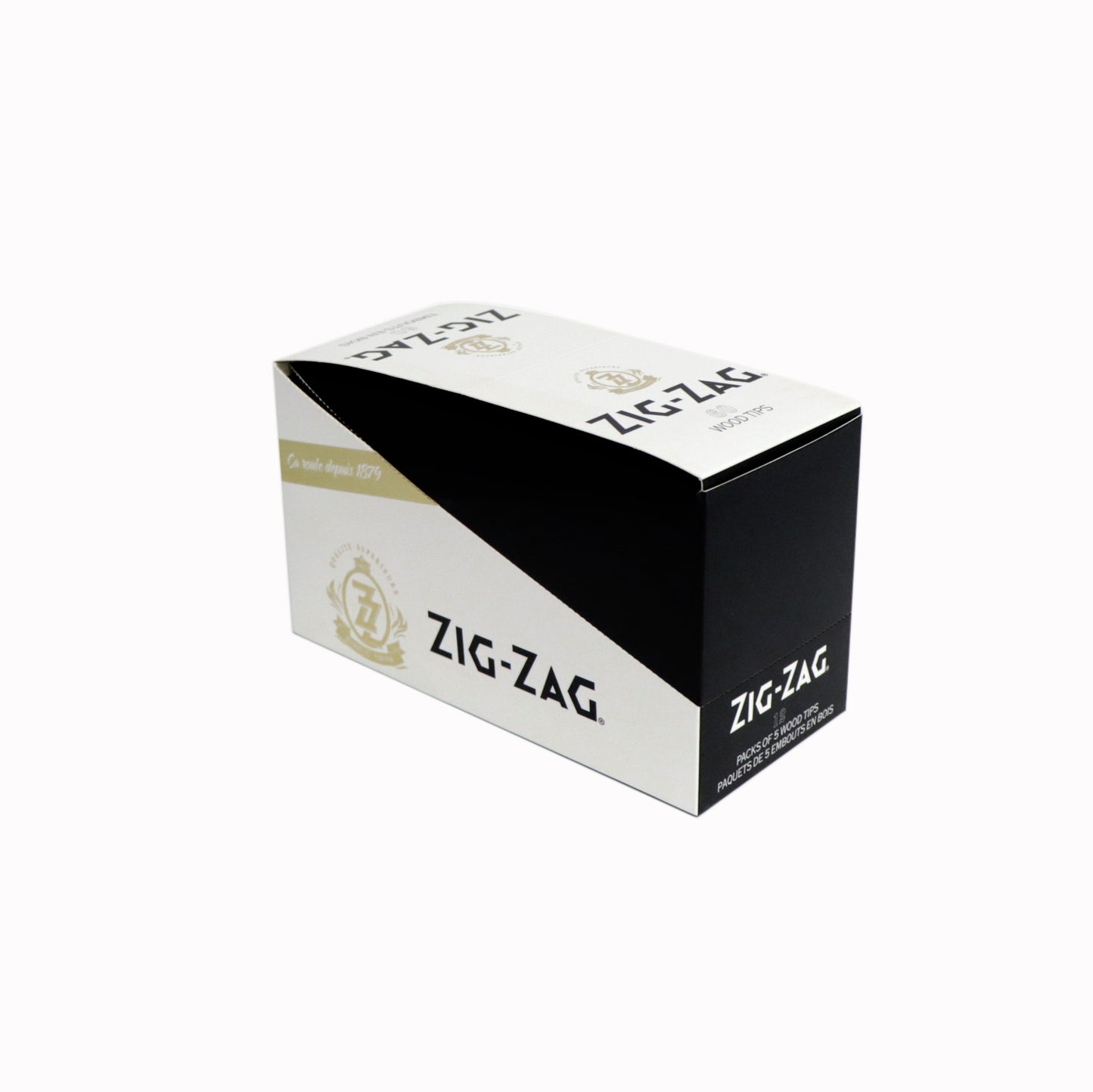 Zig Zag Wood Tips