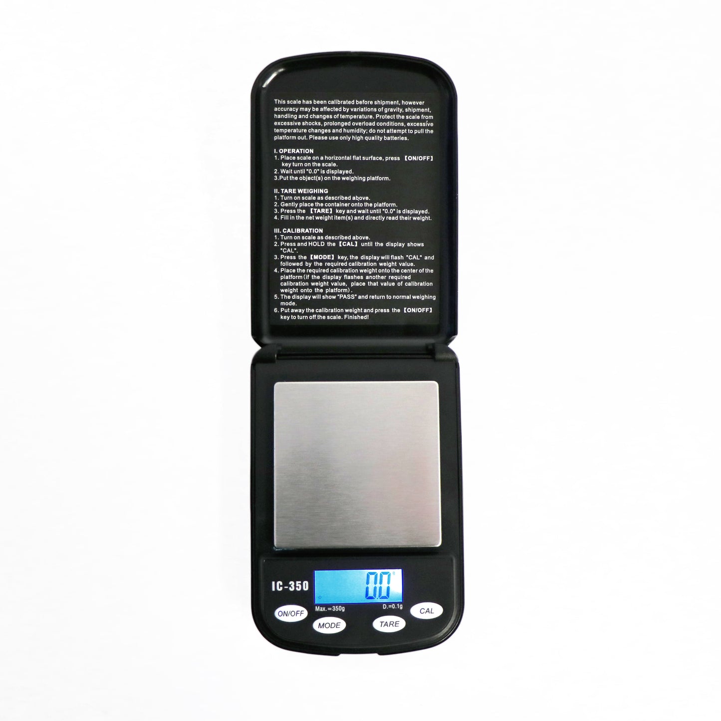 Cougar Digital Pocket Scale, 350g x 0.1g - Infyniti Scales