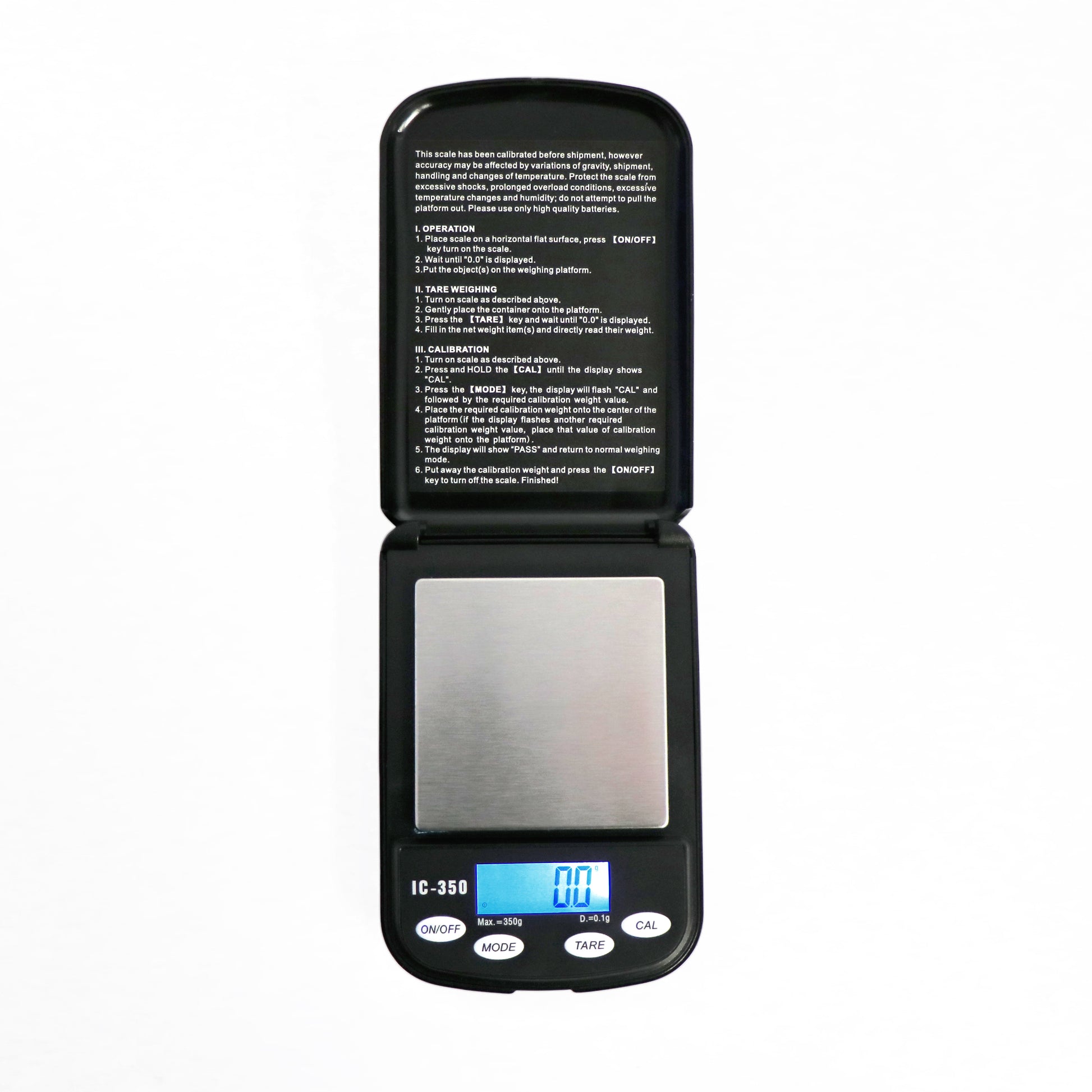 Cougar Digital Pocket Scale, 350g x 0.1g - Infyniti Scales