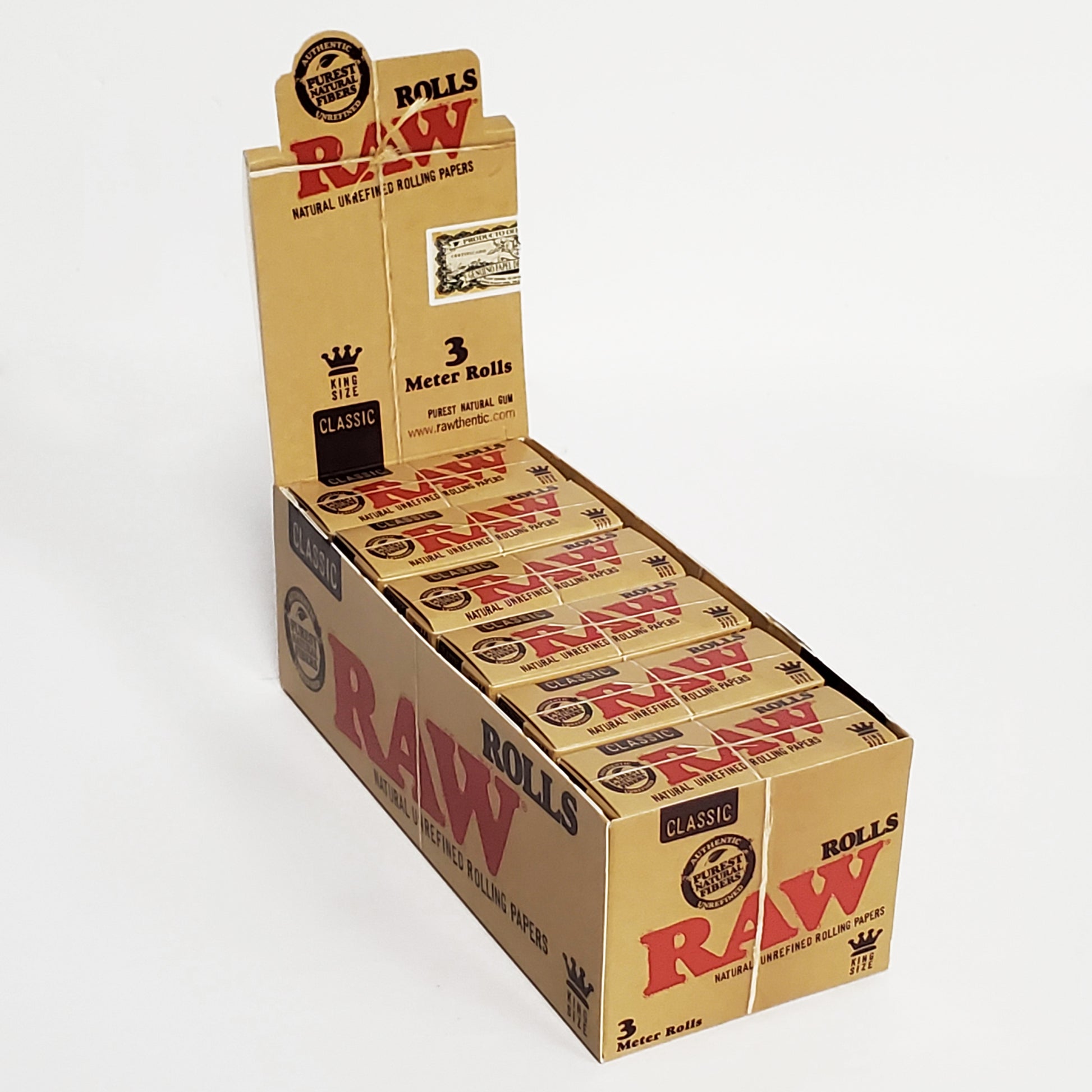 Raw Classic Cigarette Paper Rolls - Infyniti Scales