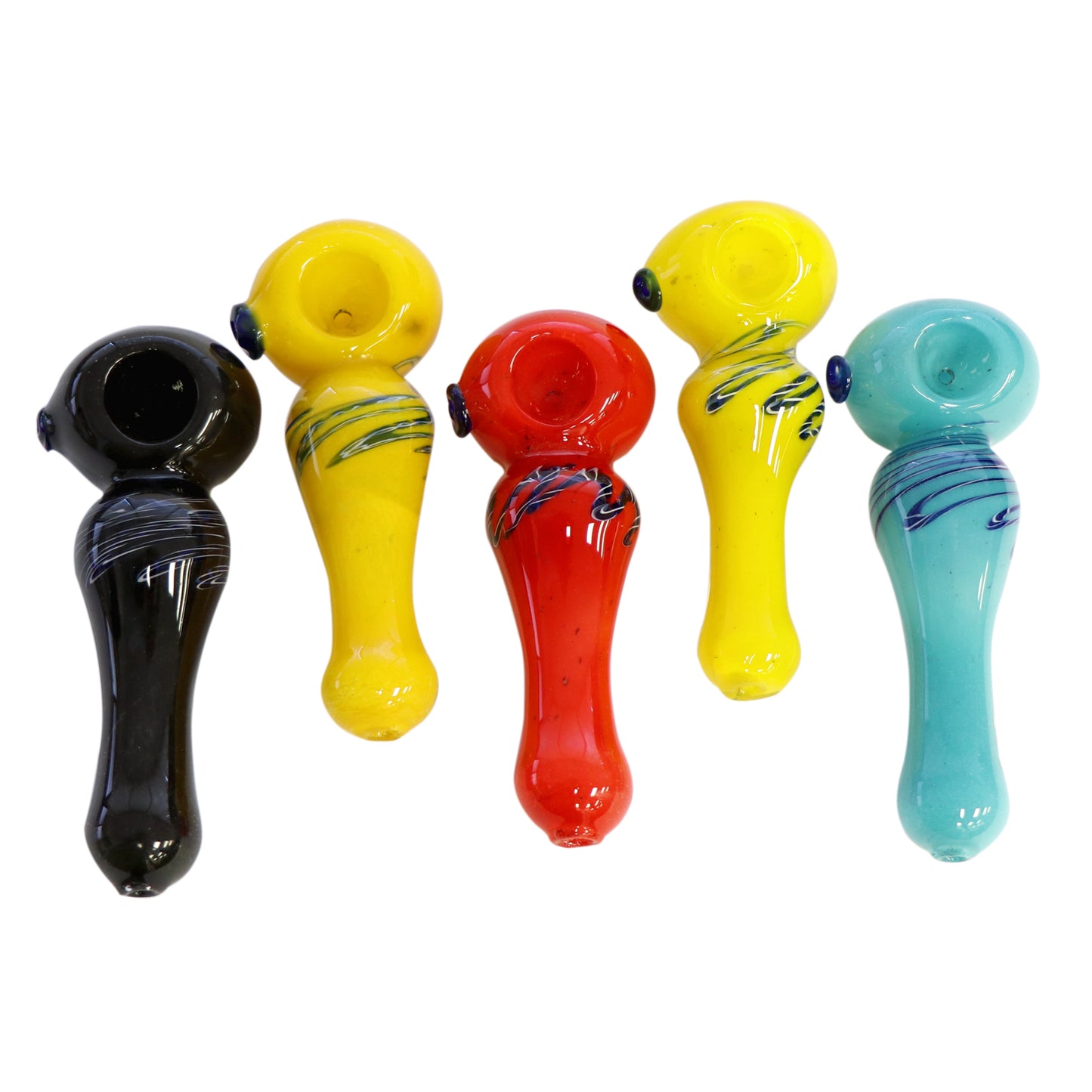 ***Glass Spoon Pipe Assortments