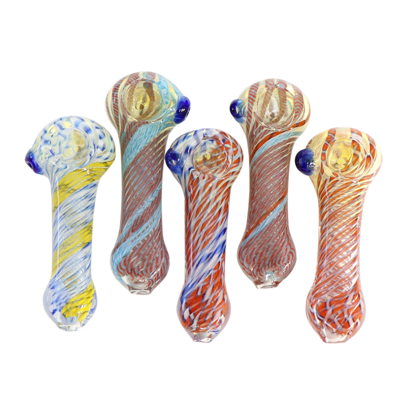 ***Glass Spoon Pipe Assortments