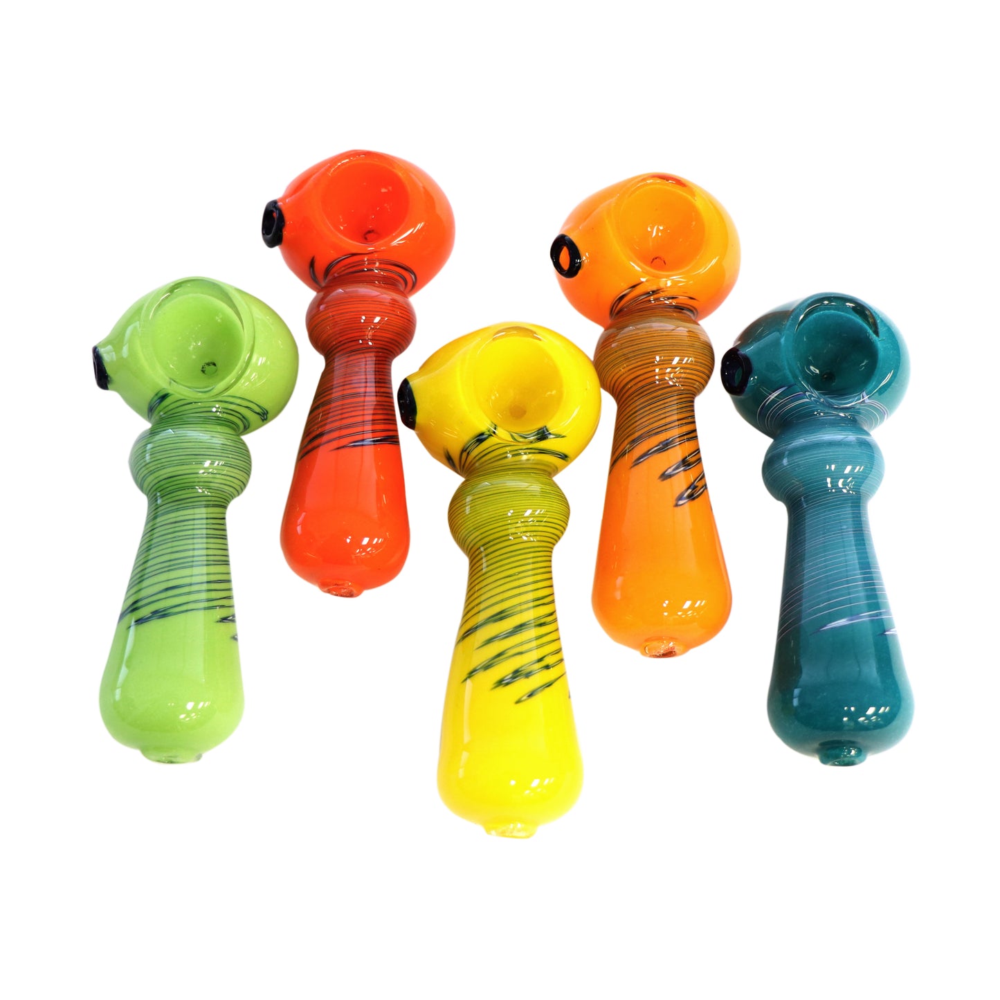 ***Glass Spoon Pipe Assortments