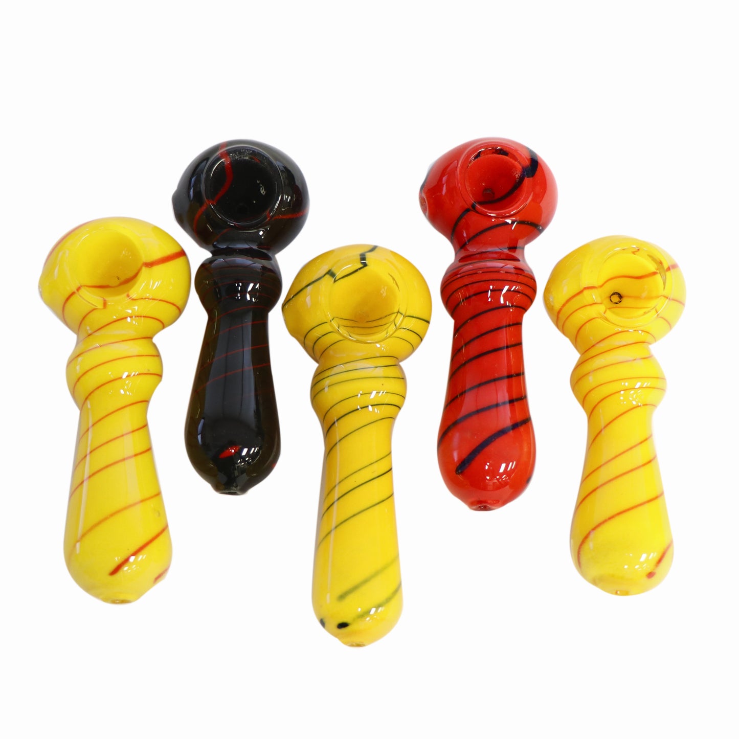 ***Glass Spoon Pipe Assortments