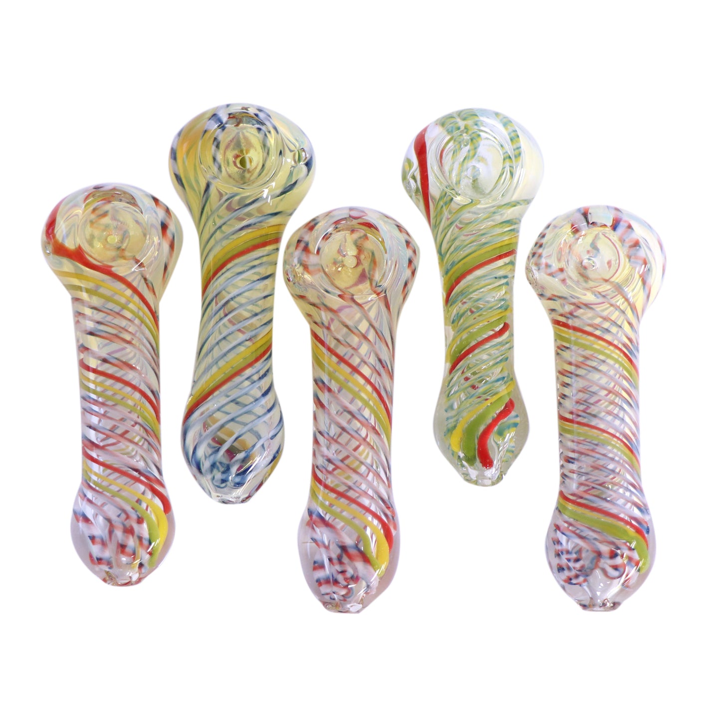 ***Glass Spoon Pipe Assortments