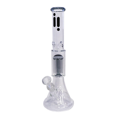 14" Infyniti Brand Water Pipe with Tree perc and Ice Catcher