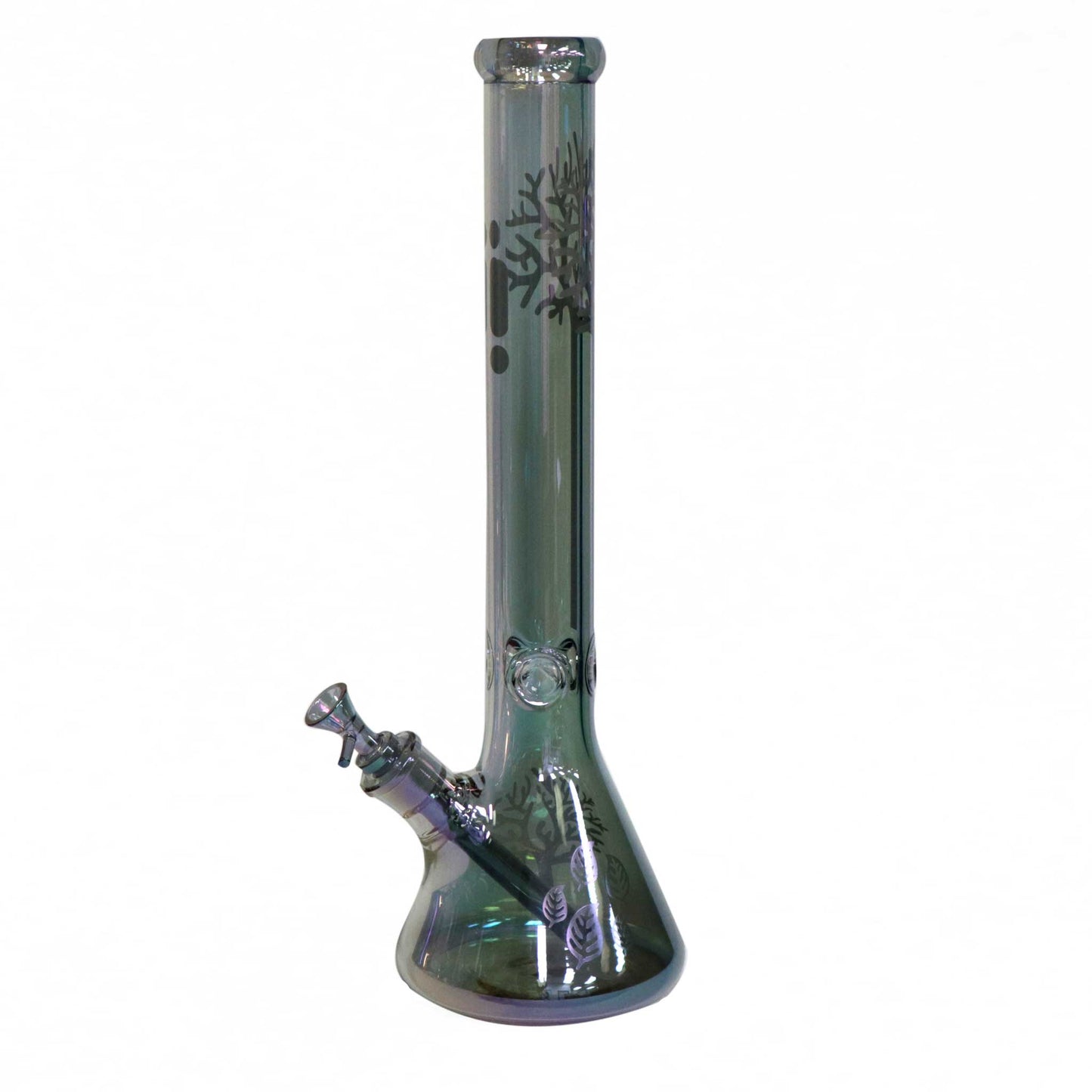 14" Infyniti Brand Water pipe with Beaker base - Tree - Infyniti Scales