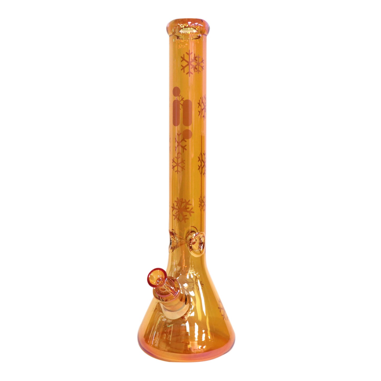 18" Water Pipe with Beaker Base