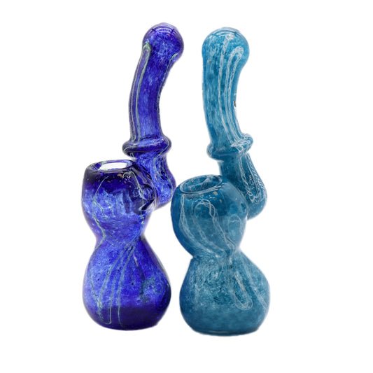 ***5.5" Curly Stripe Bubbler