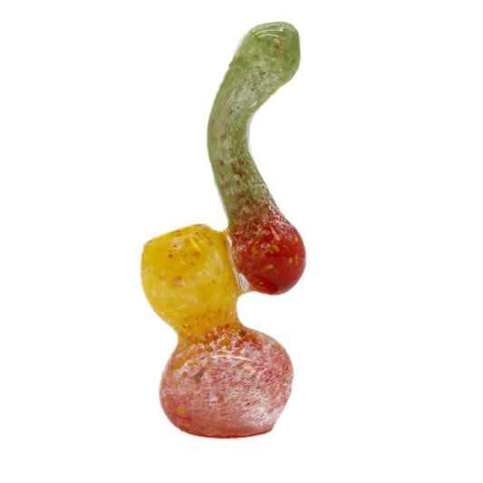 ***6" Rasta Bubbler