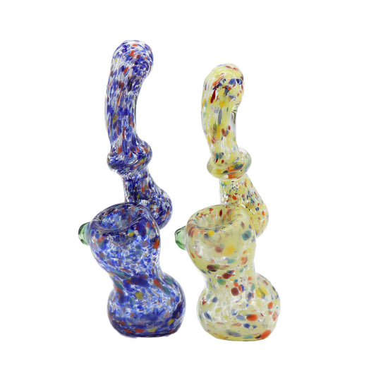 ***6" Speckled Bubbler