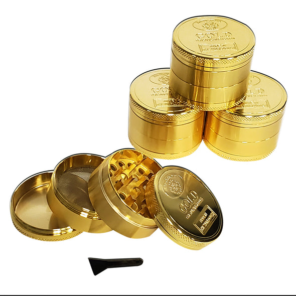 Zinc Grinder - Gold Coin Design