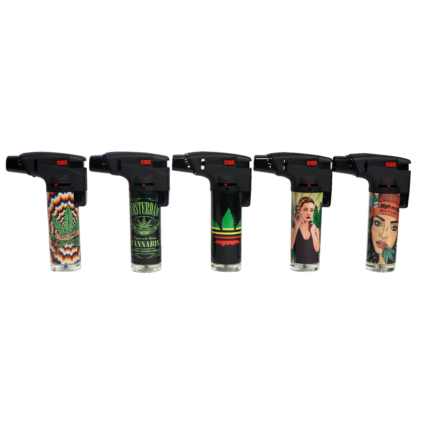 Dual Flame Soul Brand-Girls with Leaves Print Torches - Infyniti Scales