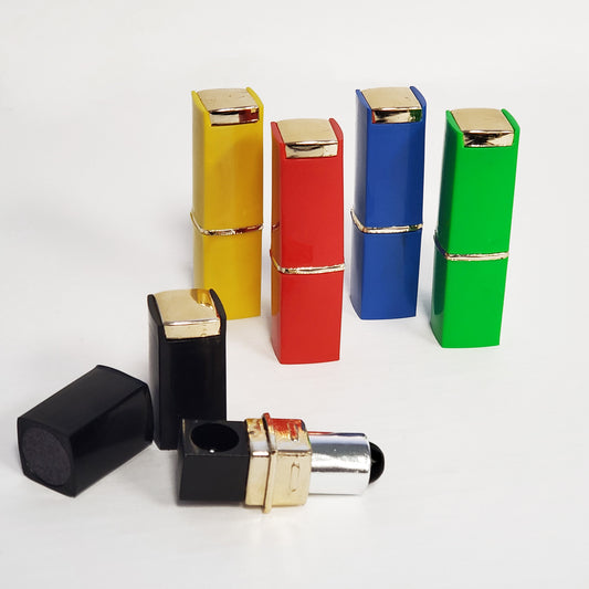 metal pipe: Lipstick hide-a-way, assorted***