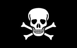 Flag - Pirate Skull and Crossbones