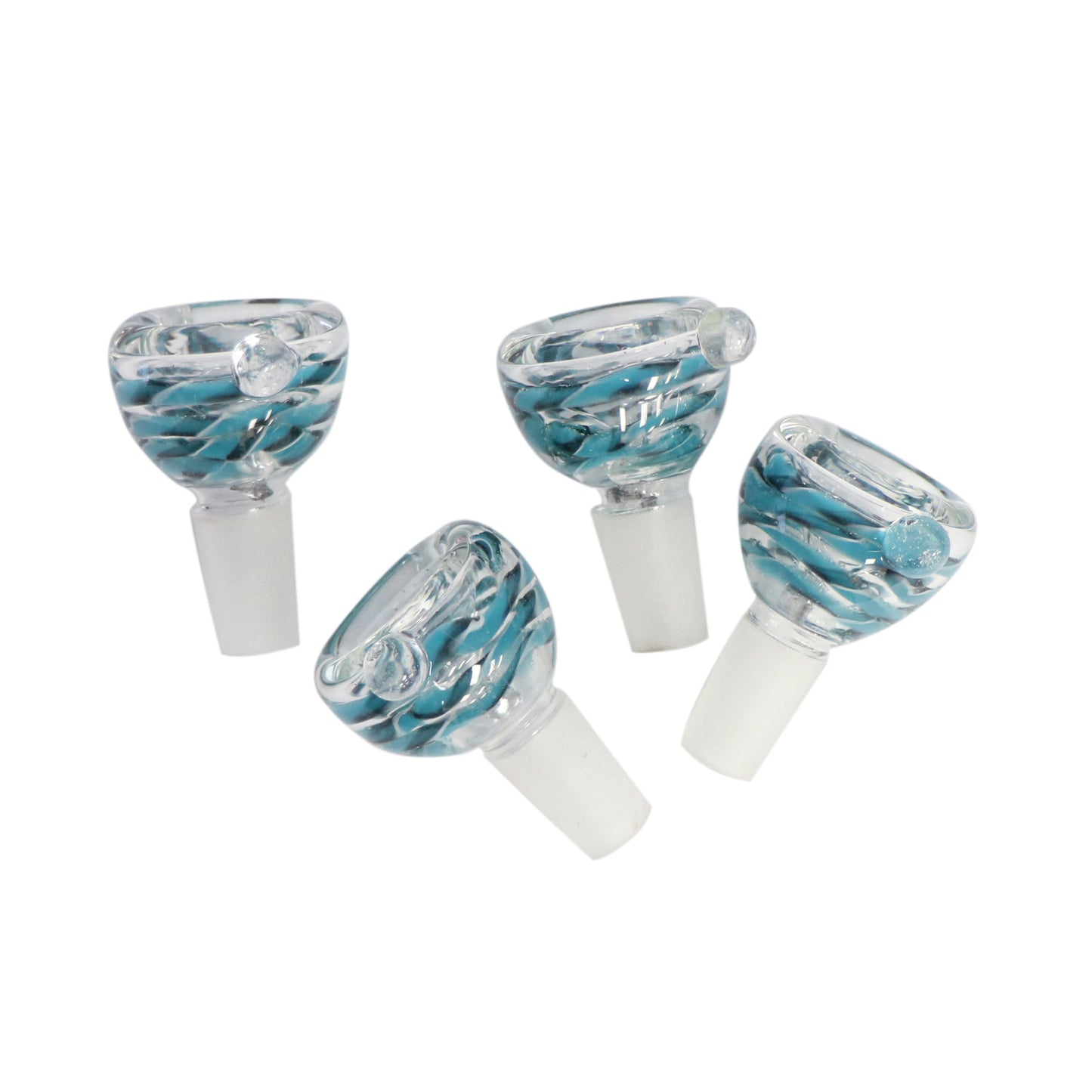 Swirl Patterned Glass Bowl - Infyniti Scales