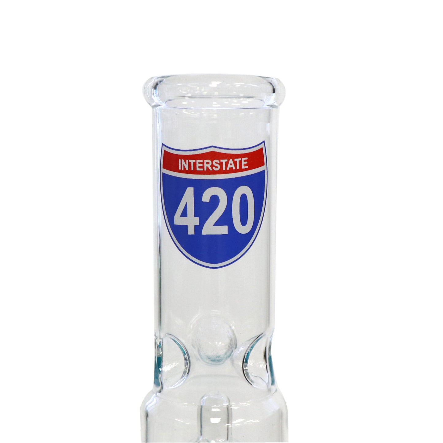 12" Infyniti brand Water Pipe with Tree Perc and Ice Catcher