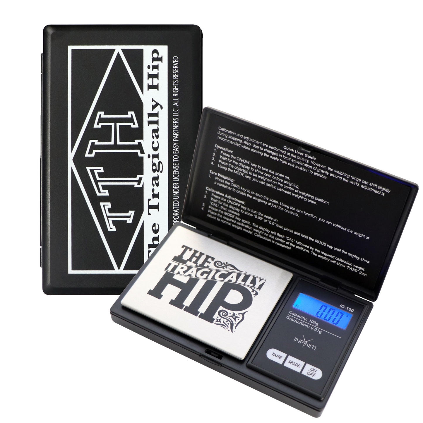 The Tragically Hip G-Force, Licensed Digital Pocket Scale, 100g x 0.01g