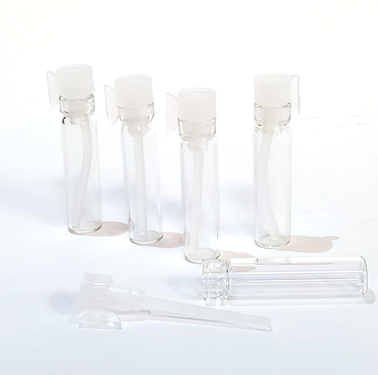 Glass Vial with Stick and Lid - Infyniti Scales