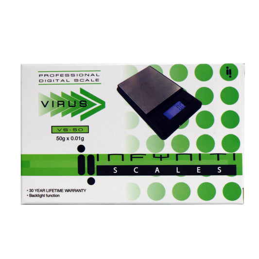 Virus Digital Pocket Scale, 50g x 0.01g - Infyniti Scales
