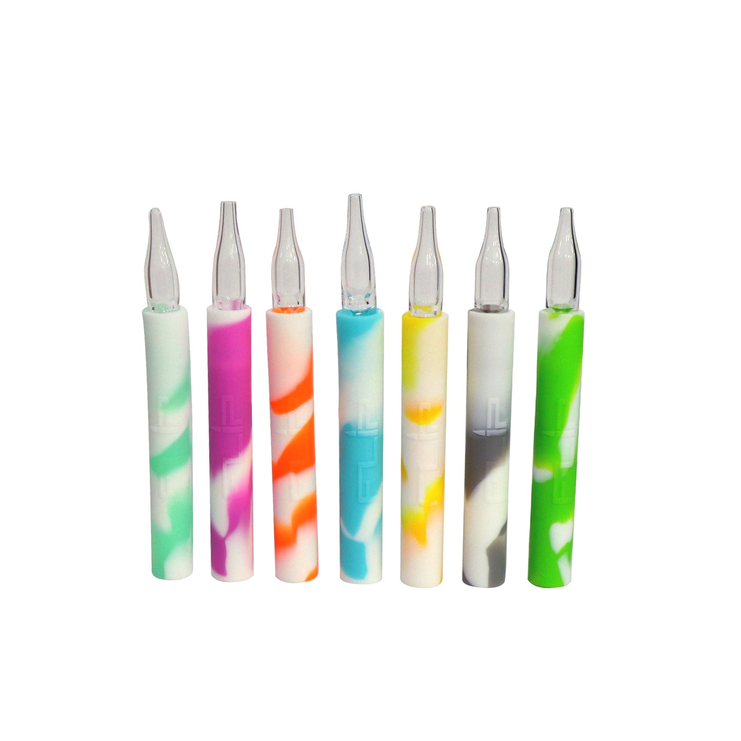 ***Quartz Flip Rhino blanc – brille dans le noir