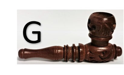 Pipe à main en bois