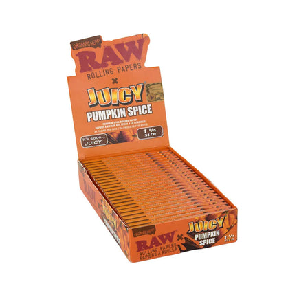 RAW x JUICY JAY'S PUMPKIN SPICE ROLLING PAPERS 1 1/4