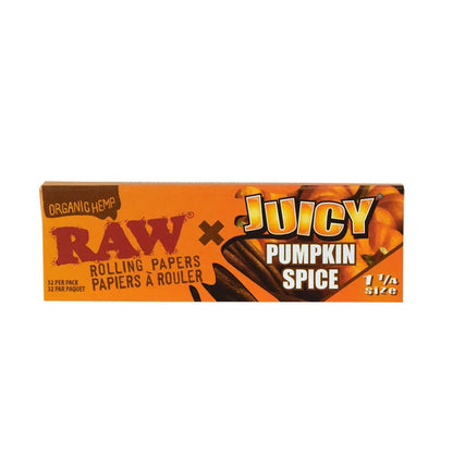 RAW x JUICY JAY'S PUMPKIN SPICE ROLLING PAPERS 1 1/4
