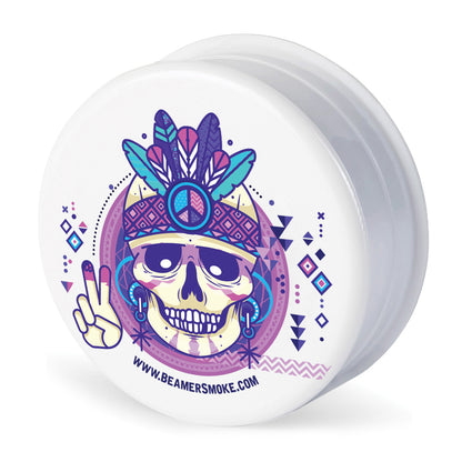 Beamer Virgin Acrylic Grinder 3 Part 63mm - Prime Edition Display