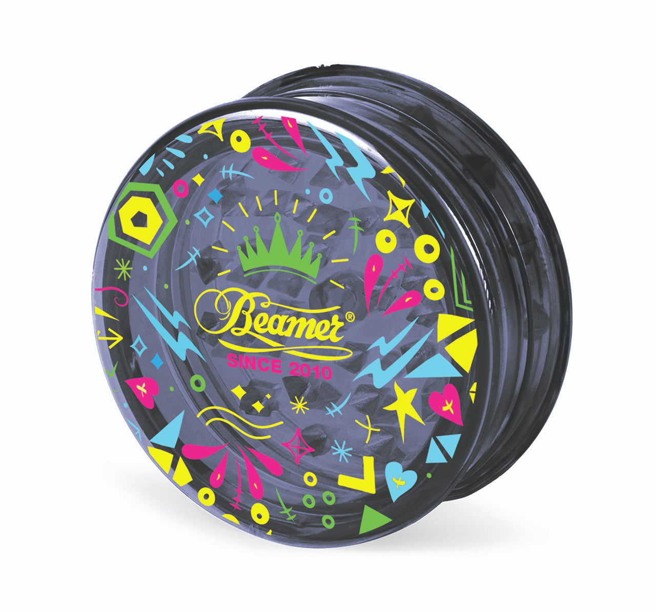 Beamer Virgin Acrylic Grinder 3 Part 63mm - Prime Edition Display