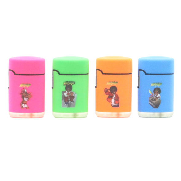 Soul - HipHop Single Flame Flip Lid Lighter